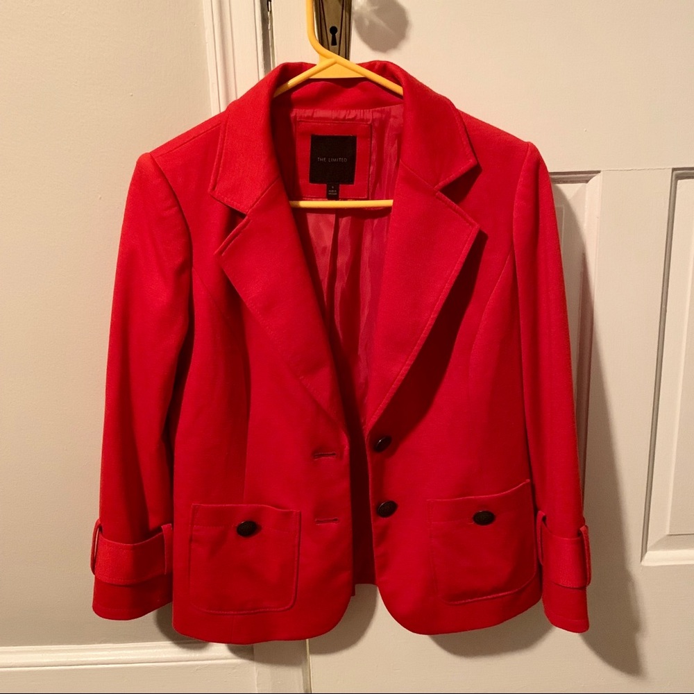 Orange Blazer from The Limited